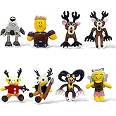Lalaville Brand Set of 8 Plush Toys – Soft, Colorful, and Cuddly Stuffed Toys for Kids, and Holiday Fun