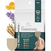 The Friendly Patch Travel Essentials Multi-Pack Includes 8 Patches: Snooze Sleep Patches, Ashwagandha Calm, Boost Energy Patch, and Shield for Sleeping, Relaxing, and Energy.