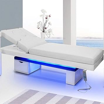 Electric Massage Couch Beauty Facial Therapy Wellness Salon Bed