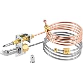 SURIEEN Natural Gas and LP Pilot Burner Assembly Replacement for HPC-102-36 | Compatible with Rebertshaw 36" Leads for Natural Gas and LP(102 Pilot Burner Assembly NG with LP)