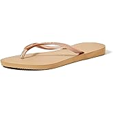 Havaianas Slim Women's Rose Gold 45/46, Rose Gold, 45/46 EU