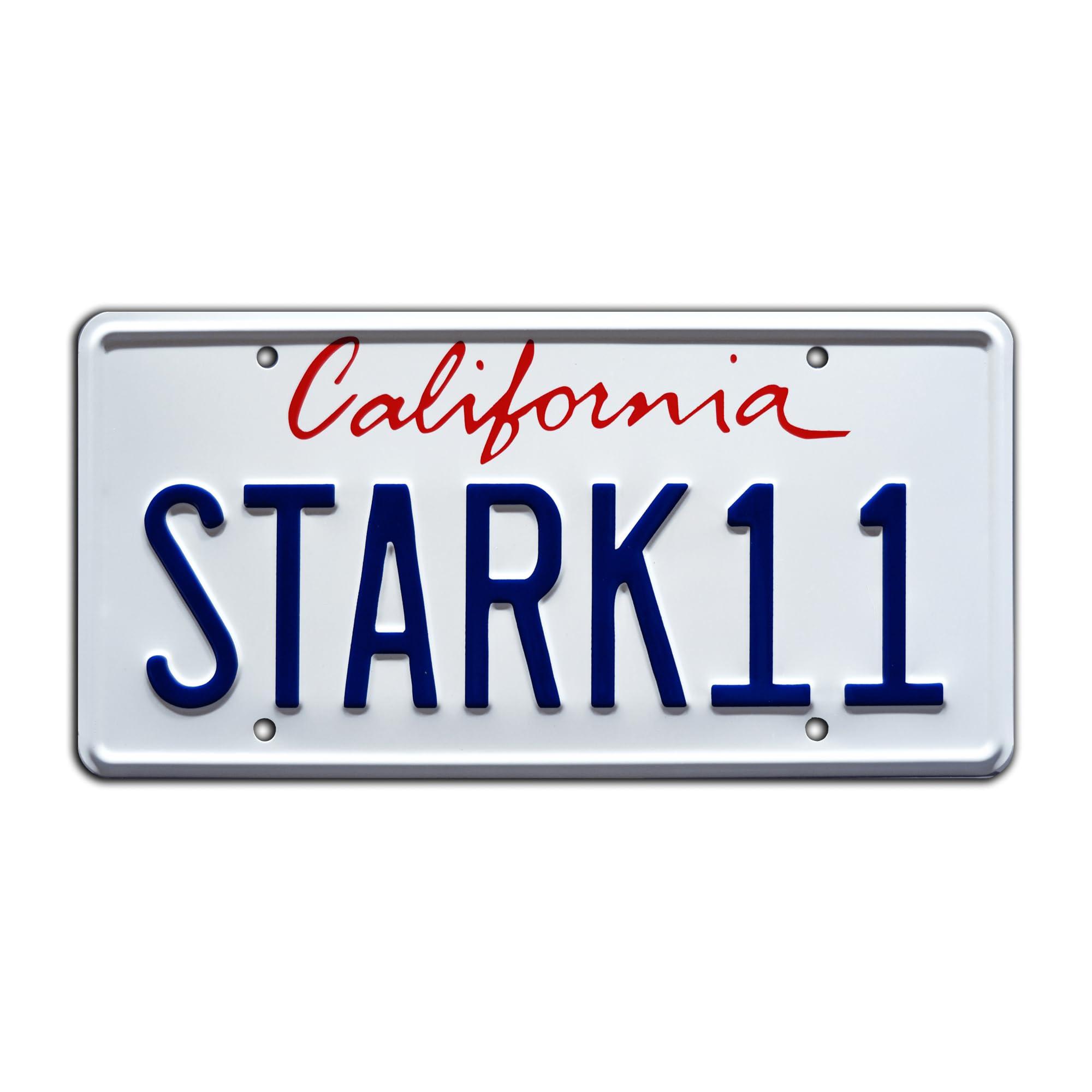 Iron Man 2 | STARK 11 | Metal Stamped License Plate