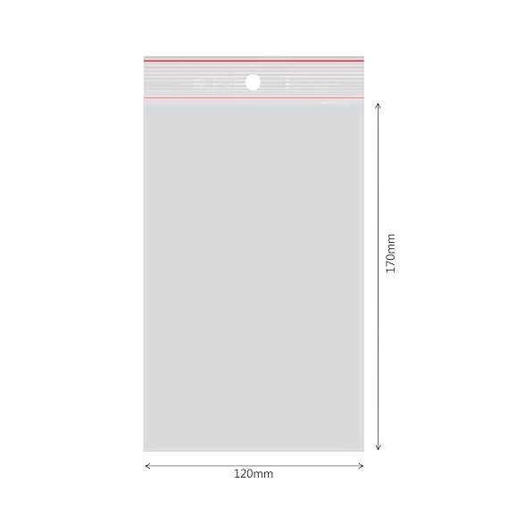 verpacking 400 Druckverschlussbeutel Polybeutel Zip-Beutel verschiedene Größen 120 x 170mm
