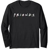 Friends Classic Sitcom Logo Nostalgic TV Show Long Sleeve T-Shirt