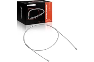 A-Premium Intermediate Side Parking Brake Cable Assembly Compatible with Chevrolet and GMC Models: Silverado 2500, Silverado 