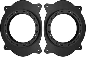 MJM CAR SPEAKER ADAPTERS Front Door Speaker Adapter Spacer Rings Fits 2002-2011 Camry & 2005-2015 Tacoma - SAK010_551-1 Pair