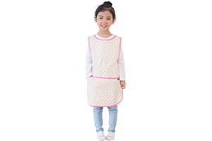 Plie Kids Painting Apron – Waterproof Art Smock for Toddlers & Preschoolers, Messy Play, Baking, Crafts, Cooking, Mealtime