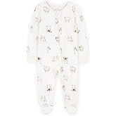 Carter's unisex-baby Purelysoft Sleep and Play Pajamas