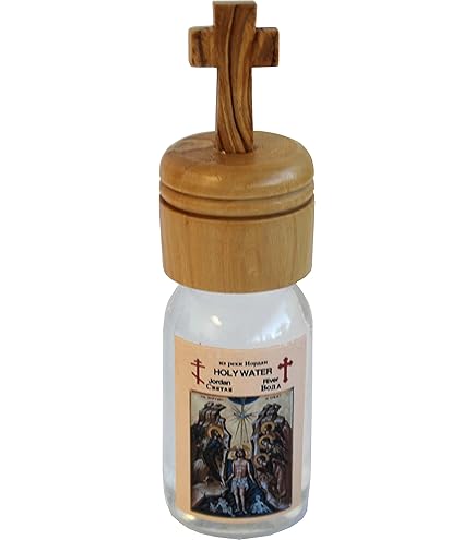 Amazon.com: Holy Land Market Holy Water from Jordan River - 8.5