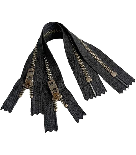 Amazon.com: YKK Closed End Metal Zip For Jeans, Denim, Pockets Etc
