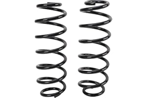 TRQ Rear Coil Spring Set Compatible with 2005-2015 Volkswagen