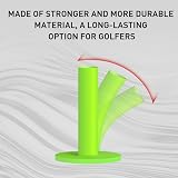 Finger Ten Golf Rubber Tees 5 Pack Durable Practice Mat Tees 1.5"-3.13" view 4