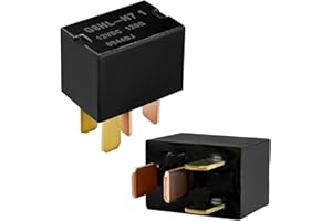 Augeny 2 PCS Car AC Relay, G8HL-H71 AC 4 Pins Starter Relay for Accord, Civic, Element, CR-V, CR-Z, Car Accessories for Driving Lights/Air Conditioning/Fans