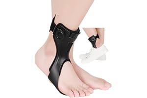 DouHeal AFO Drop Foot Brace for Walking - Upgraded, Comfortable & Efficient, Adjustable, For Achilles Tendonitis, Plantar Fasciitis, Stroke, TBI, ALS, MS, Bone Fracture, ASO(Right, X-Large)