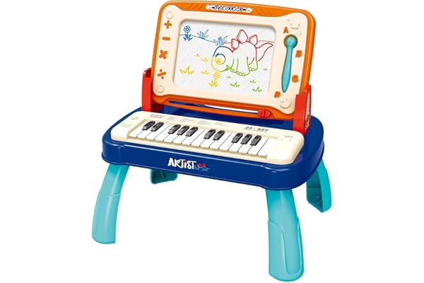 Lousa Mágica Infantil Divertida com Piano Musical Maxi Toys