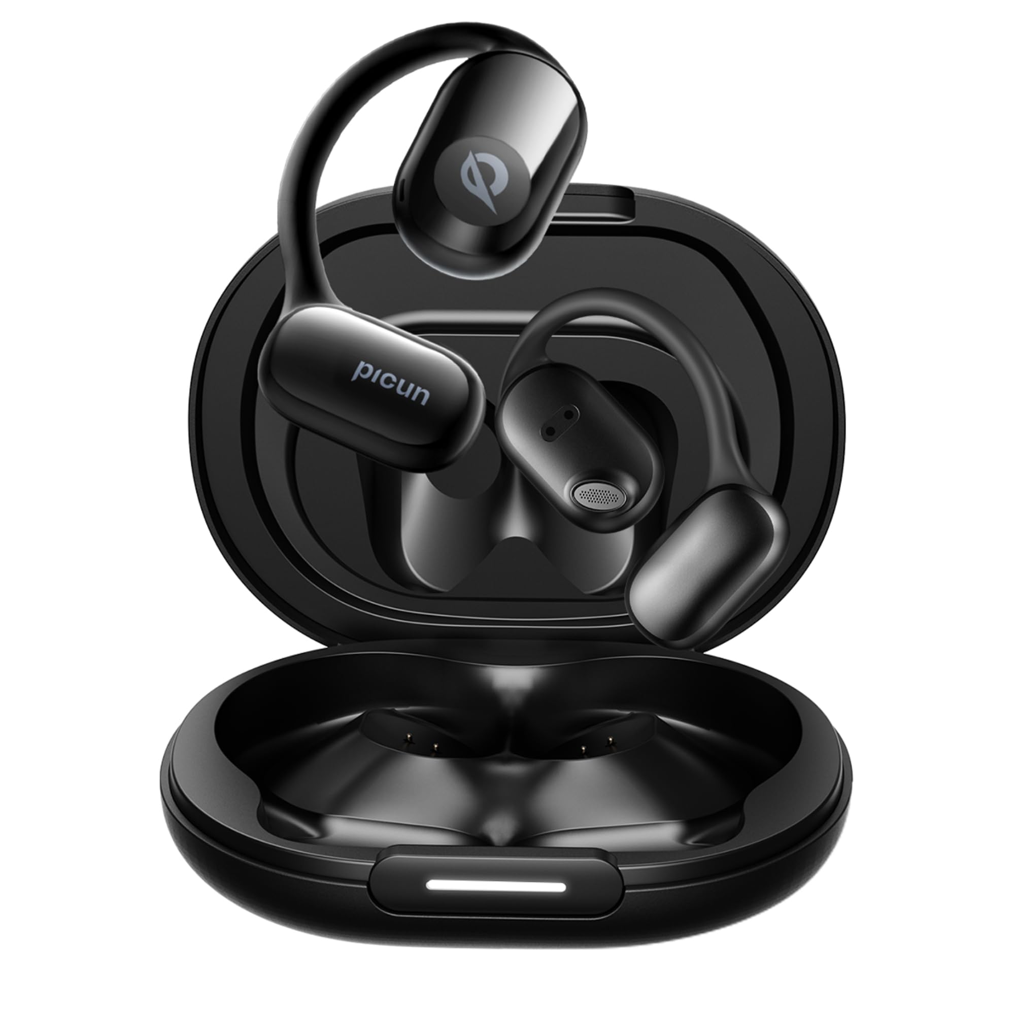 Photo 1 of ***Factory seal***

Picun True Wireless Open Ear Headphones, 5.4 Bluetooth, Ultra Comfort Secure Fit, Sport Earbuds with 80H Playtime, IPX5 Waterproof Sweatproof, Dual Mic Clear Call, Wireless Earbuds for Running Workout