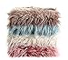 Orient Home Collection De Moocci Luxury Super Soft Mongolian Faux Fur Throw Blanket, 50 in 60 in, Cozy Warm Breathable, Best for Winter – Décor for Couch Bed, Pink