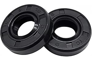 SupremeMarine 9310609014 2 Pcs Shift Shaft Lower Unit Gearcase Oil Seal for Yamaha Outboard 30-300 HP Motors 93106-09014-00 Sierra 18-0267