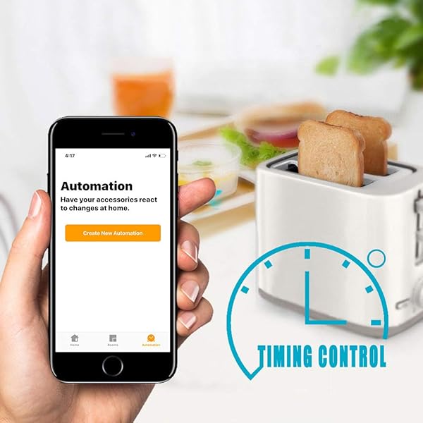 FreeLeben WIFI Enchufe Inteligente 16A Smart Socket Funciona con Apple HomeKit Smart WiFi Socket Enchufe Inteligente Porttil con Control Inalmbrico e Interruptor de Encendido 2 pack