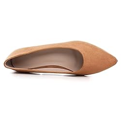 ChaiRong Zhou Casual Flats for Women Soft Suede