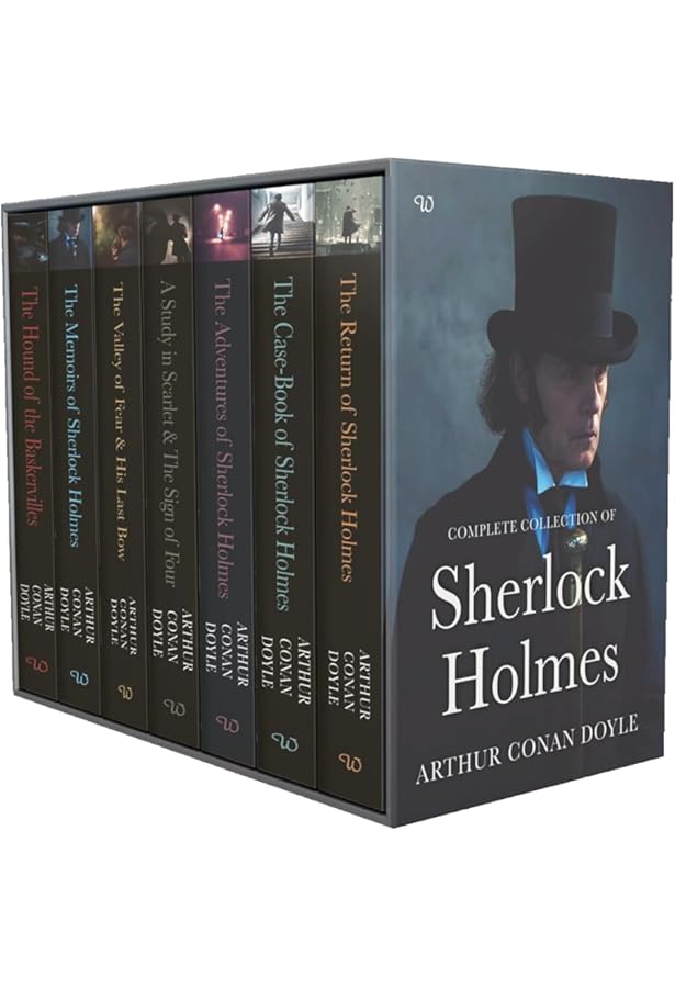 Amazon.com: Sherlock Holmes Complete Illustrated 7 Books