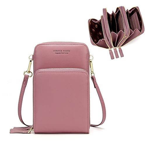 myfriday Small Crossbody Cell Phone Bag for Women, Mini Over Shoulder  Handbag Purse with Credit Card Slots in Kuwait Whizz Cross-Body Bags