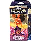 Ravensburger Disney Lorcana TCG: The First Chapter - Amber & Amethyst Single-Player Starter Deck | Engaging Gameplay | Over 2