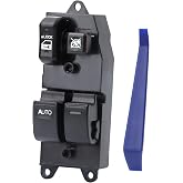 WUANGKI Master Power Window Switch Front Left Driver Side | Compatible with Toyota 1998-2000 Sienna 1999-2003 Solara 2000-2006 Tundra | Replaces OE 84820-08010