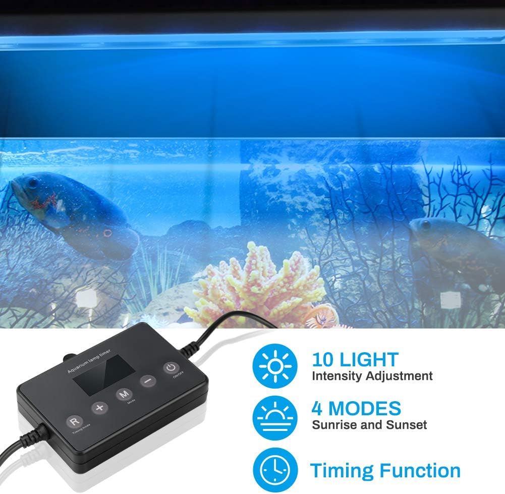 Achort Aquarium Light Timer LED Timer for Aquarium Light LED Digital