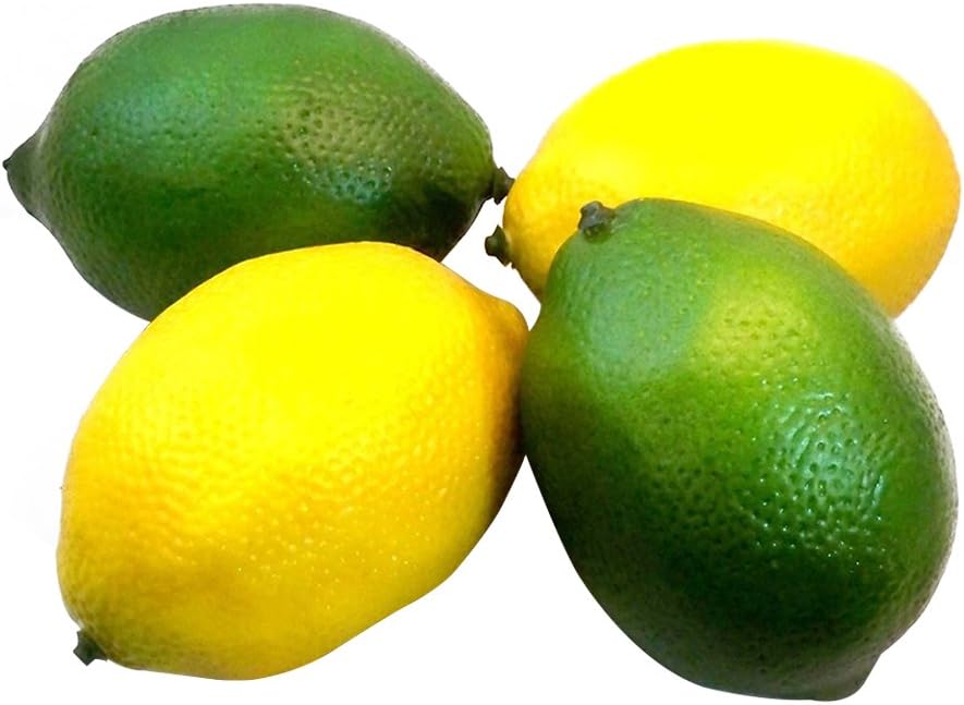 Amazon Com 4pcs Artificial Fake Lemons Limes Fruit Theater Props