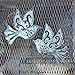 Dove of Peace, Pair of Flying Birds, Decorative Ornaments, Small Collectible, Handmade in Haiti 7 x 8.5 Inches