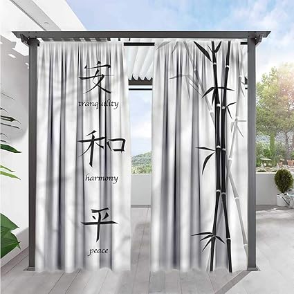 Amazon Com Marilds Bamboo Indoor Outdoor Single Panel Print