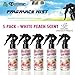 5 Pack Treefrog White Peach Scent Fragrance Mist Spray Tree frog Top Fresh Air Freshener