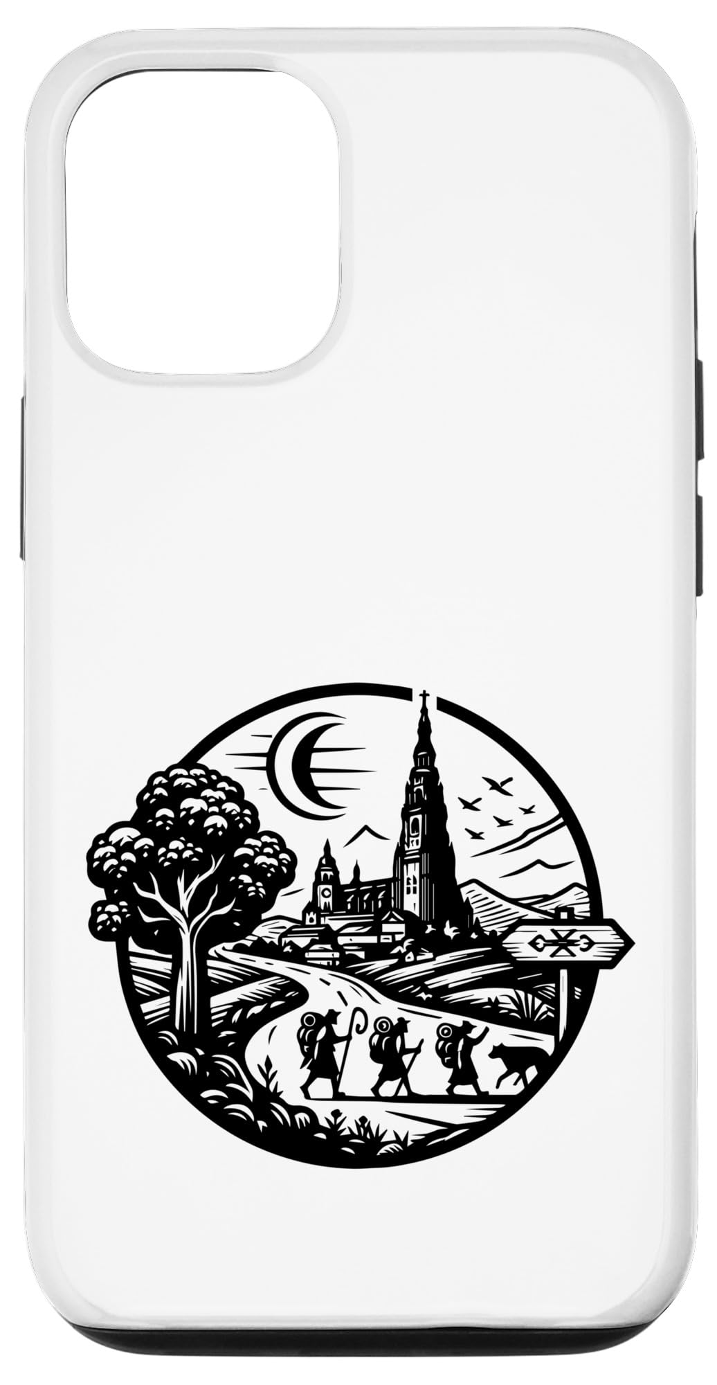 iPhone 15 Camino de Santiago Compostela Spain Case