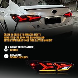 T T-ABC Taillights Compatible with Toyota Camry