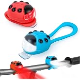 Gofimyee 2 Pack Kid Bike Light, for Kids Bycycle Scooter | Waterproof Scooter Light, Portable lights Strap-on Scooters, Backpacks, Hiking Poles
