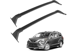 GoAceFit OEM-Style Roof Rack Cross Bars for Toyota Sienna 2021-2026 with Factory Side Roof Rails Only, Heavy Duty Aluminum Cr