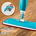 Mop, Spray Mop, Professional Spray Mop 360 Degree Rotation Wet Mop, Hardwood Floor Mop Kit with 3 Reusable Microfiber Pads & bottle, Dry and Wet Mop for Cleaning Hardwood and Floors