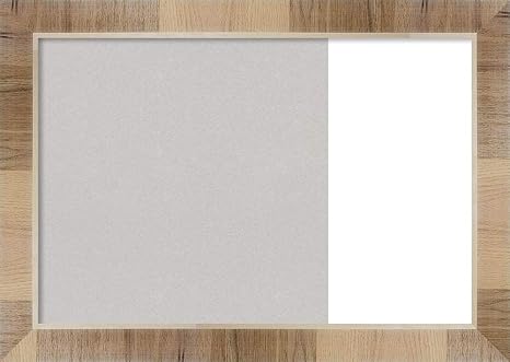 Amazon Com Framed Dry Erase And Cork Board Combo Bulletin