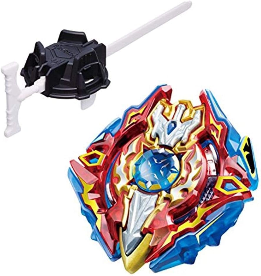 Beyblade Burst Takaratomy B-92 Sieg Xcalibur.1.lr Attack Spin Top w/Launcher, Multi-colored