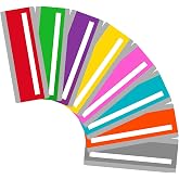 8 Pieces Guided Reading Strips, Colored Highlight Strips | Overlays Reading Bookmark Reading Line Trackers for Kids Dyslexia Reading Strips Student Reading Tools