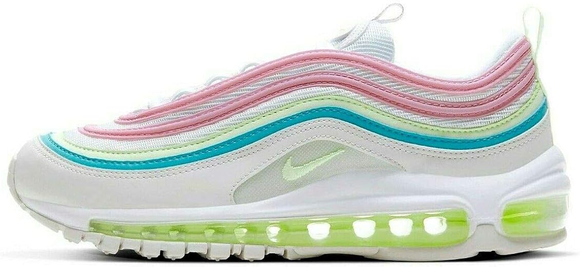 nike air max 97 pink yellow blue