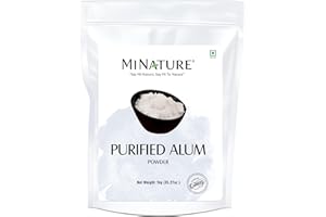 minature Alum Powder Potassium (Fitkari/Phitkari) -100% Natural Skincare for Acne, Odor Control & Water Purification Face Mask for |Pore Refining 1kg (35.29 oz)|Face Pack Powder |Cruelty-Free |
