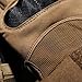 REEBOW GEAR Military Fingerless Hard Knuckle Tactical Gloves Half Finger for Motorcycle Driving Riding Army Gear Sport Shooting Airsoft Paintball Tan S