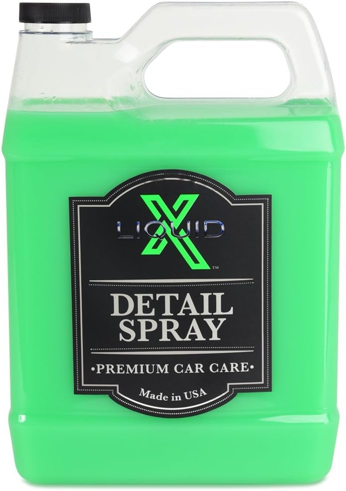 Liquid X Detail Spray with Quick Sealant - Gives a Just Waxed Look (1 Gallon)