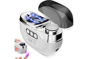 ERDFCV Electric Nail Clipper, 3 in 1 Electric Nail Trimmer Portable Electric Nail Cutter for Men Women Senior Baby Finger Toe Thick Nail Clippers