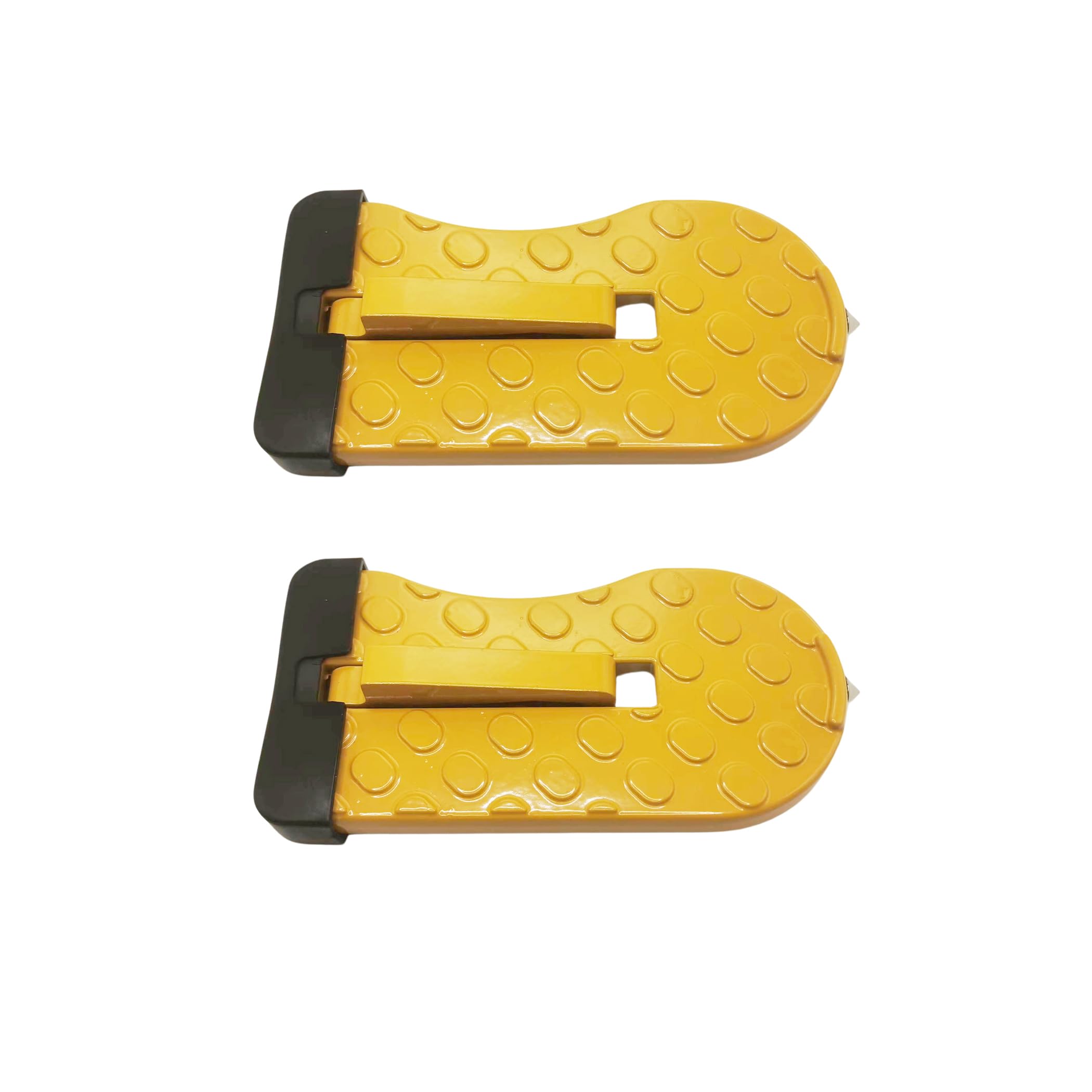 Photo 1 of 2 Pack Car Door Step with Glass Breaker Safety Hammer & Roof Rack Access,Foldable Roof Rack Door Step - Fits Most Car, SUV and Truck, Max Load 400 lbs