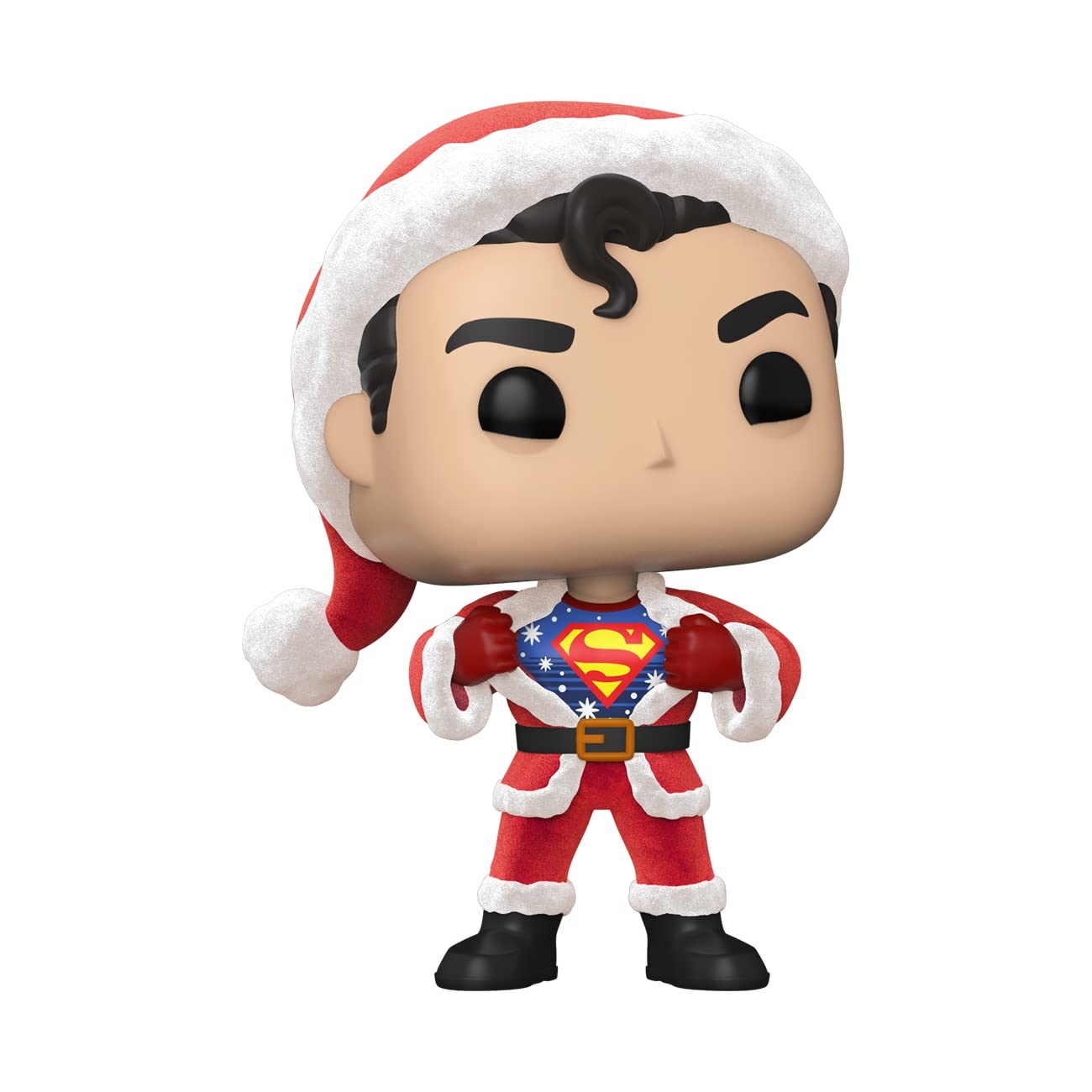 DC SUPER HEROES - POP N° 353 - Superman Flocked SPECIAL EDITION