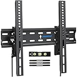 MOUNTUP Tilting TV Wall Mount Bracket for 26-55 Inch Flat Screen TVs/ Curved TVs, Low Profile TV Wall Mount TV Bracket - Easy