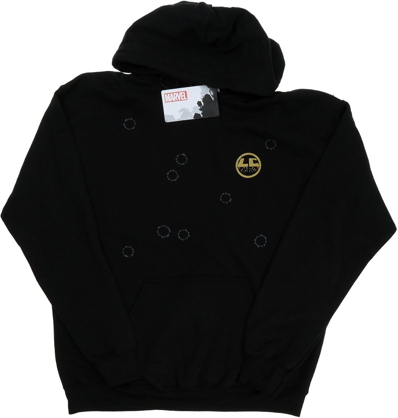 luke cage bullet hole hoodie